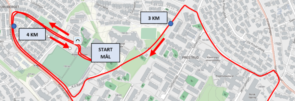 Gå-Joggen Vinter løp 4